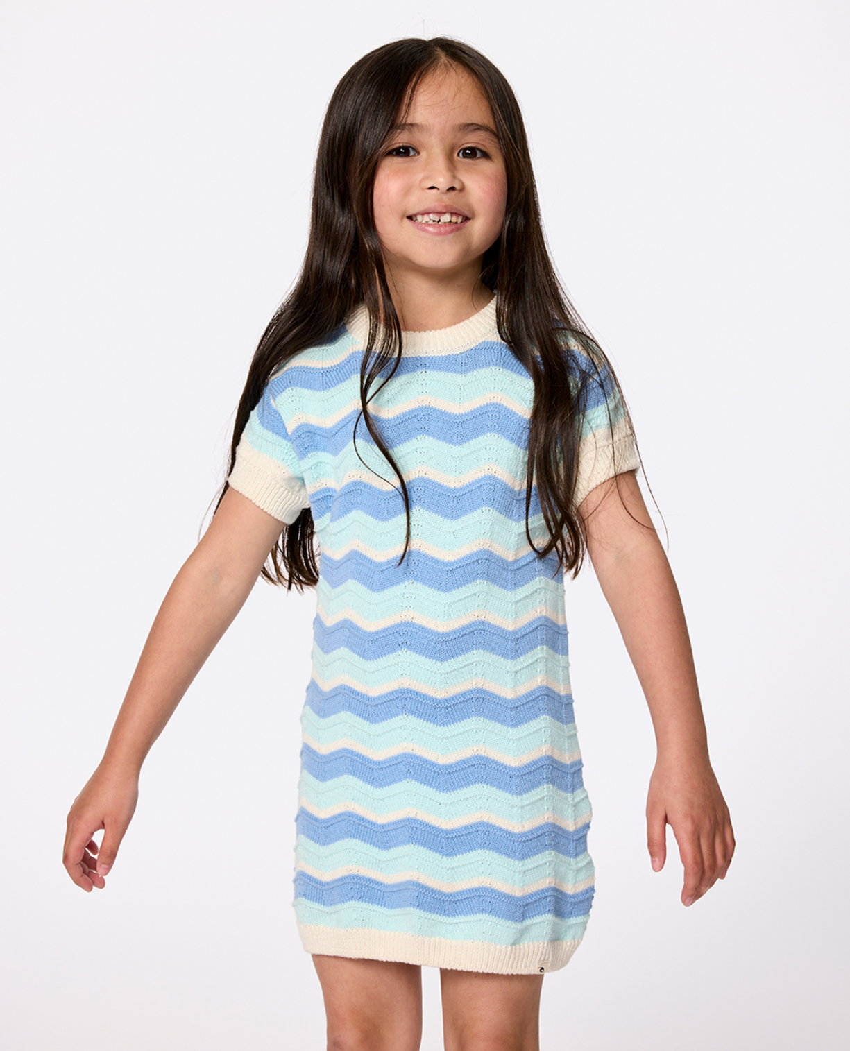 Rip Curl Wave Knit Dress - Girl in BLUE