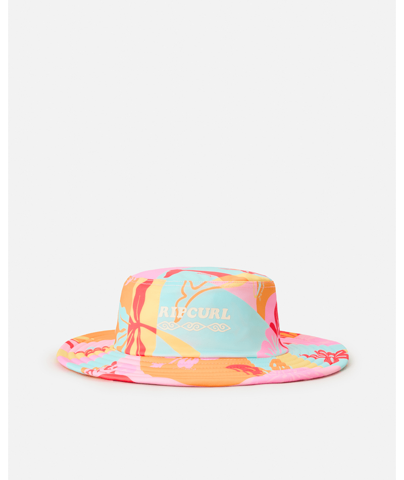 Rip Curl Mixed Swim Upf Bucket Hat-Girl in RED