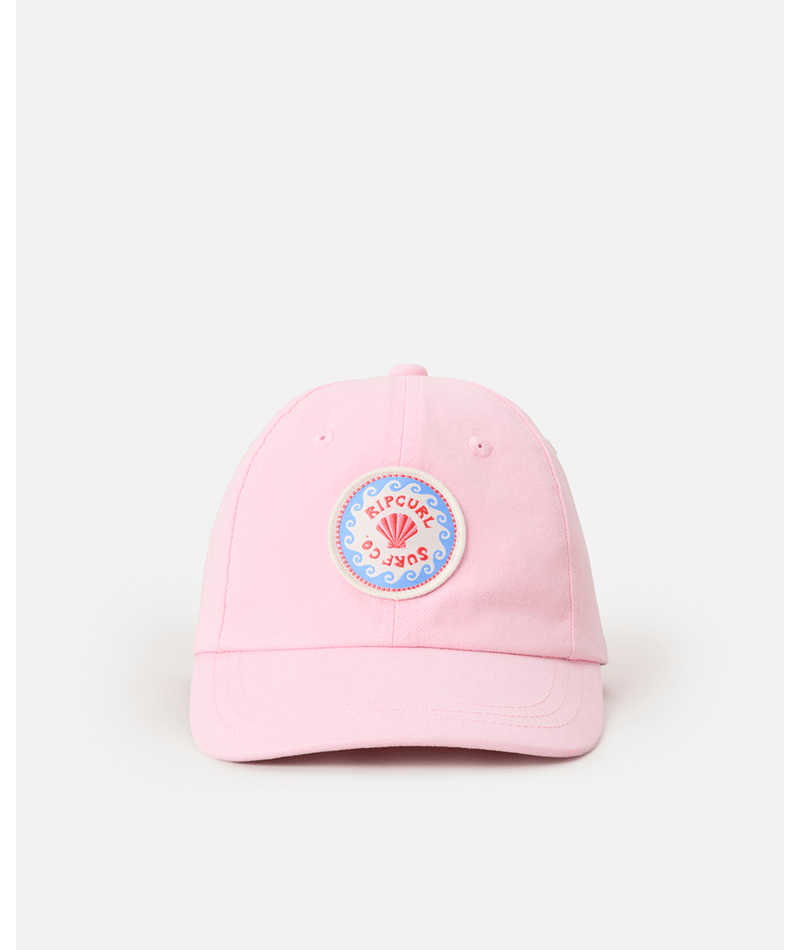 Rip Curl Mixed 6 Panel Cap-Girl in LIGHT PINK