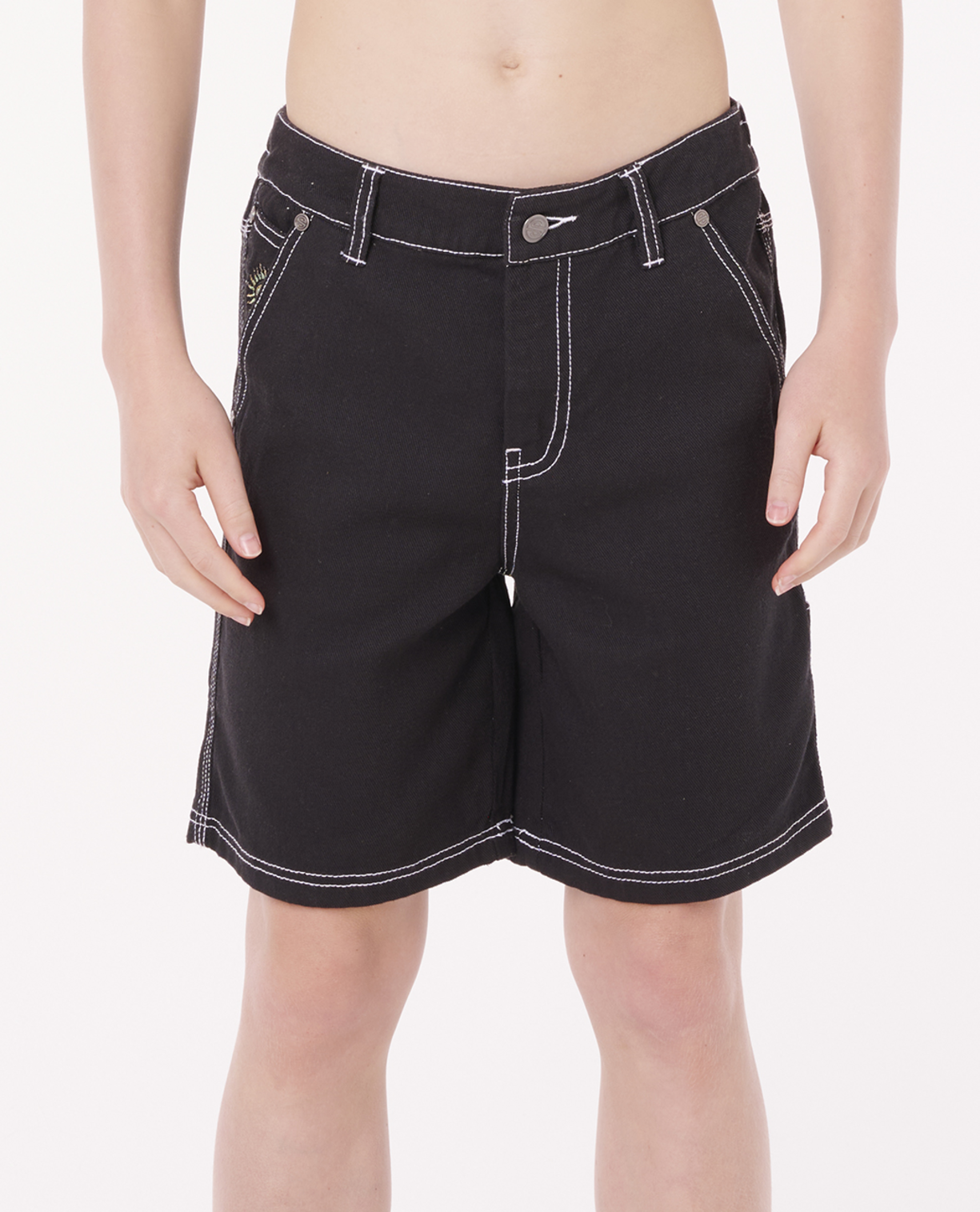 Rip Curl Hyped Twill Short - Boy in BLACK