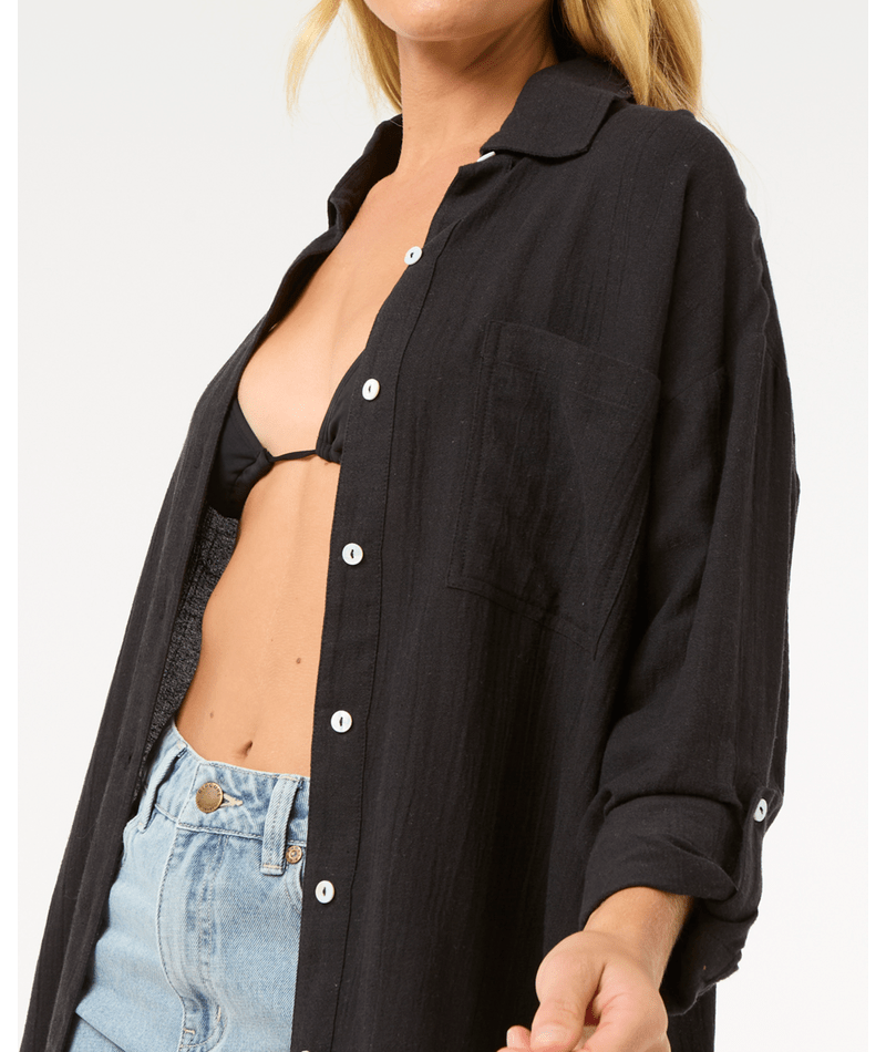 Rip Curl Premium Surf Holiday Shirt in BLACK