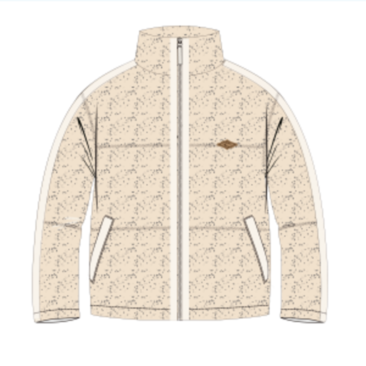 Rip Curl Cala Nights Sherpa Jacket in LILY