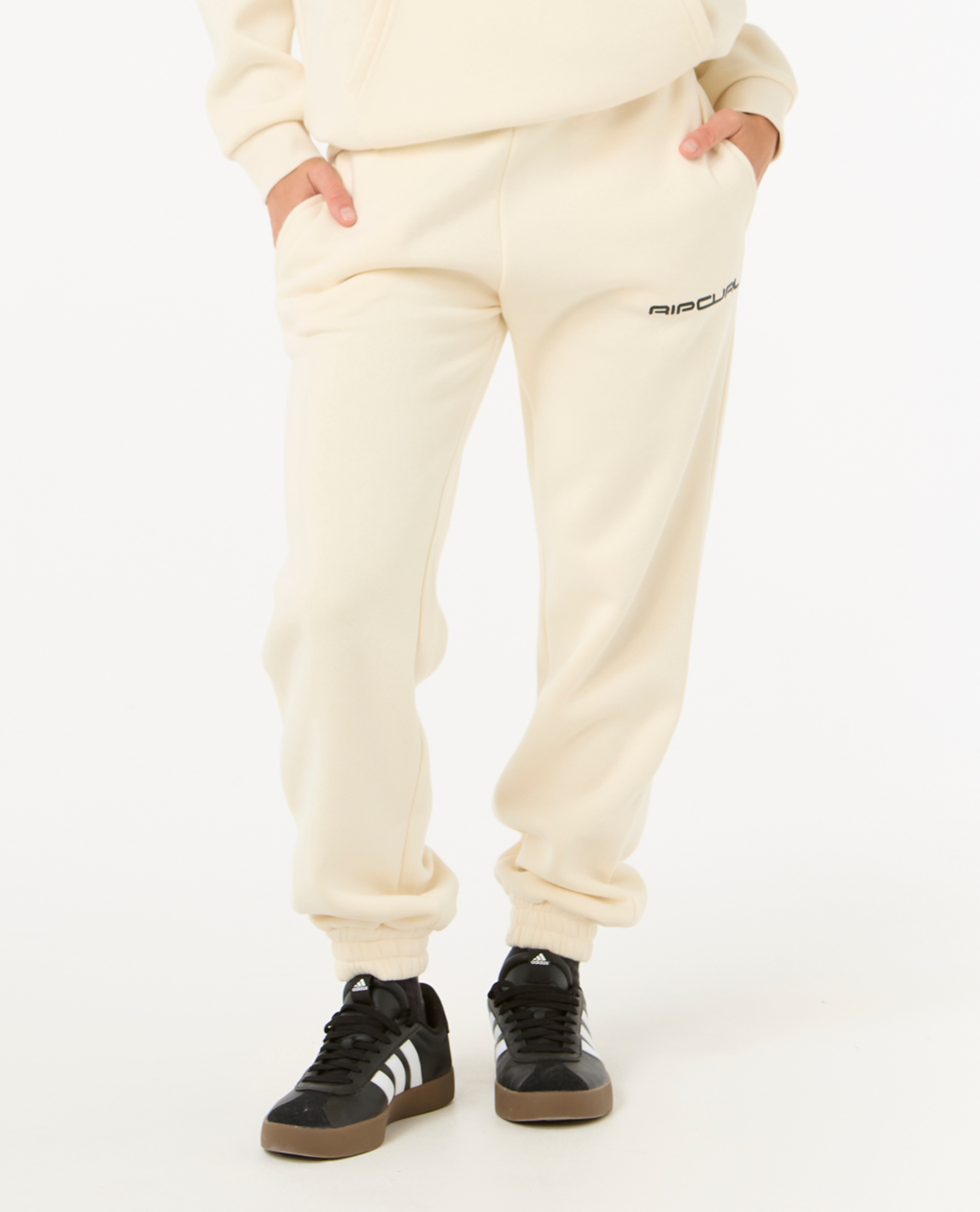 Rip Curl Icons Of Surf Track Pant in BONE