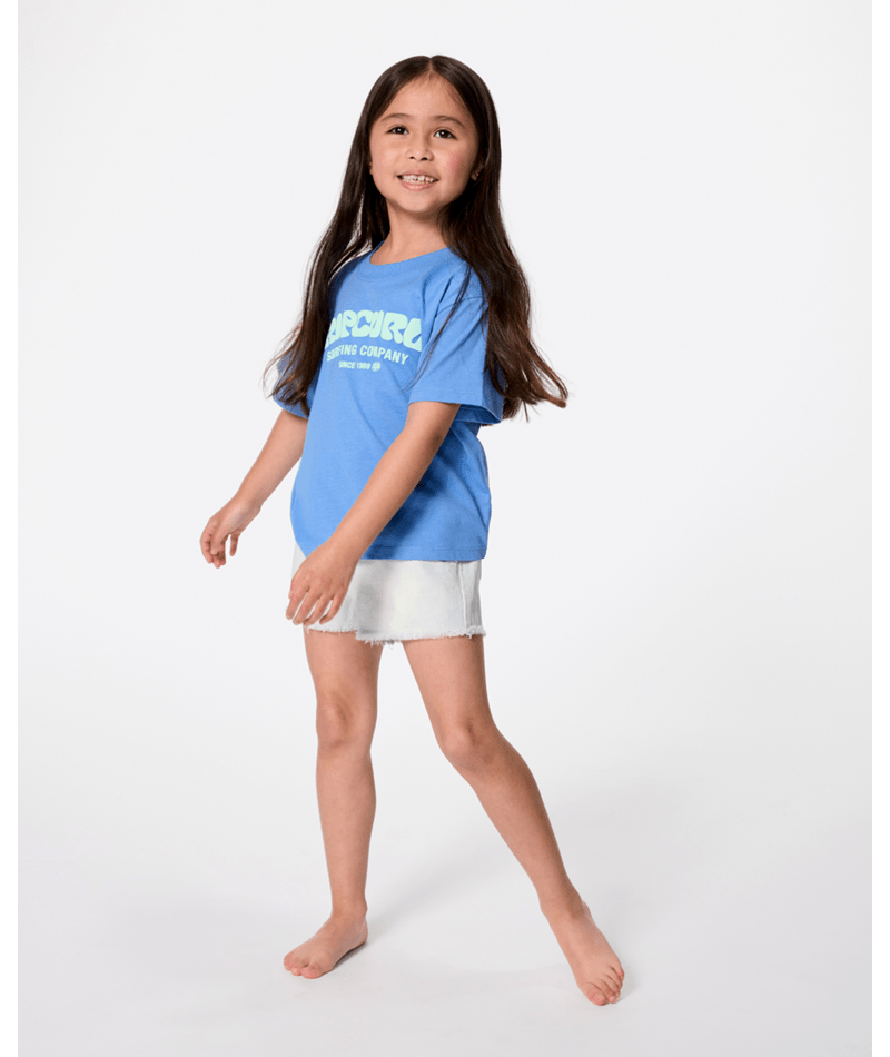 Rip Curl Surf Puff Standard Tee -Girl in BLUE