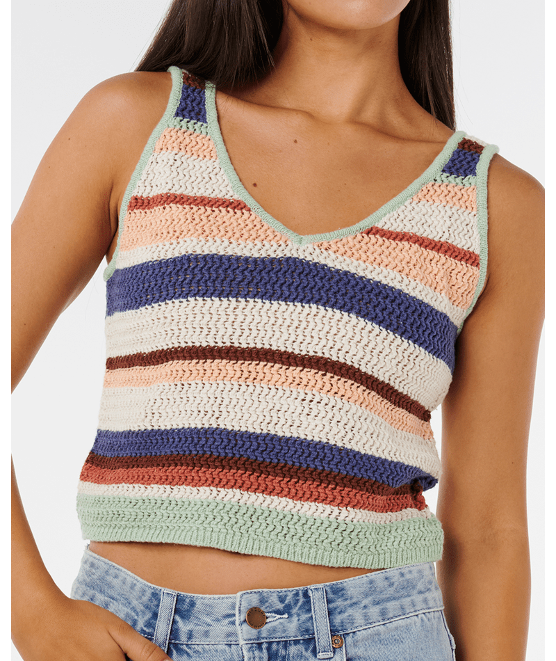 Rip Curl Oceanic Knit Top in MULTICO