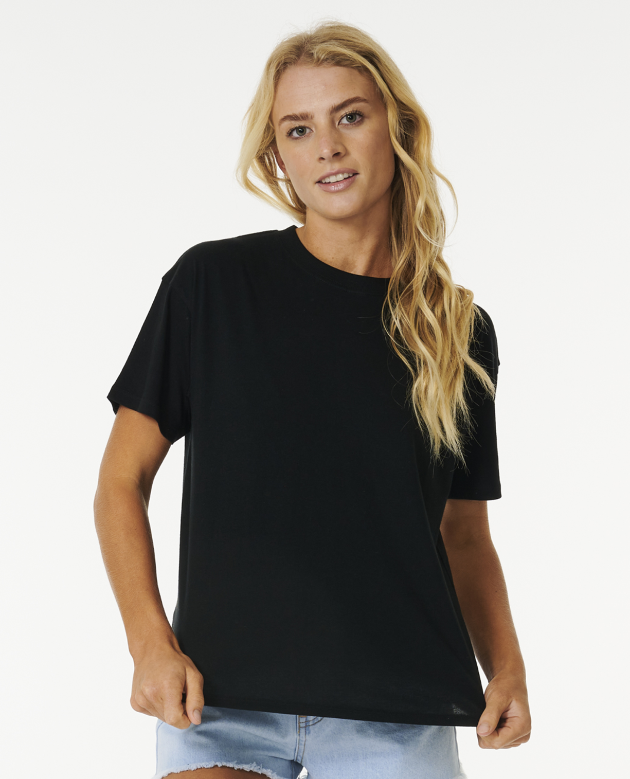 Rip Curl Classic Relaxed Tee in BLACK