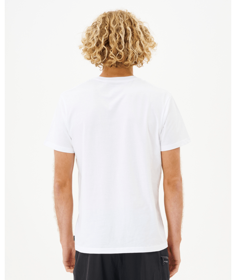 Rip Curl Plain Pocket Tee in WHITE