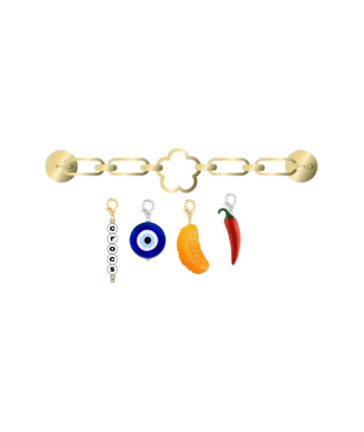 Crocs Adjustable Charm Chains Lucky Icons in NO COLOR APPLICABLE