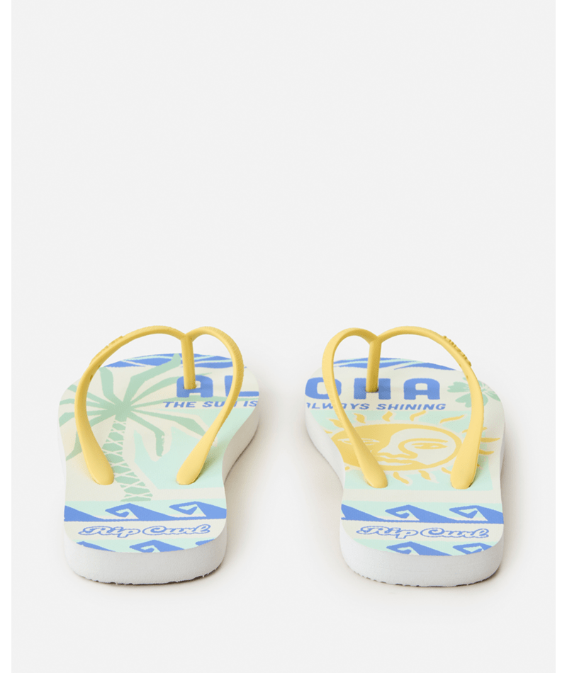 Rip Curl Mixed Bloom Open Toe-Girl in YELLOW