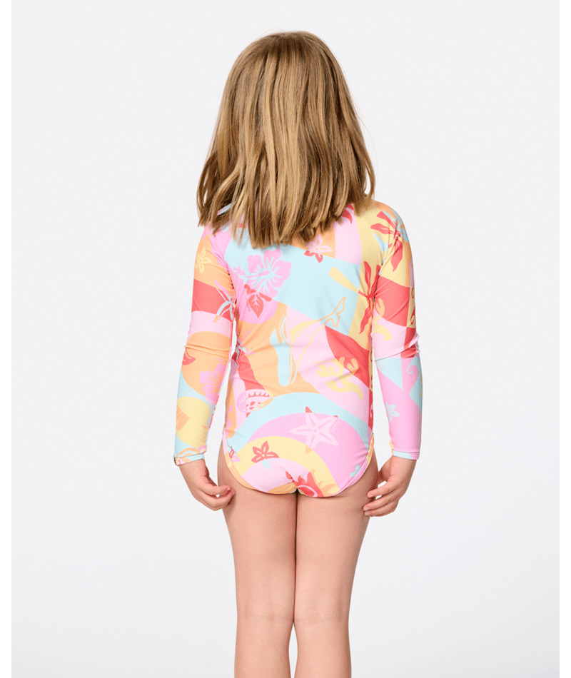 Rip Curl Island Days Ls Surfsuit - Girl in MULTICO