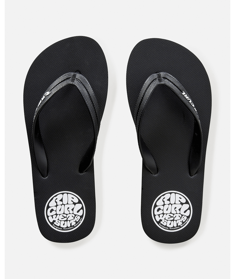 Rip Curl Icons Bloom Open Toe - Boy in BLACK/WHITE