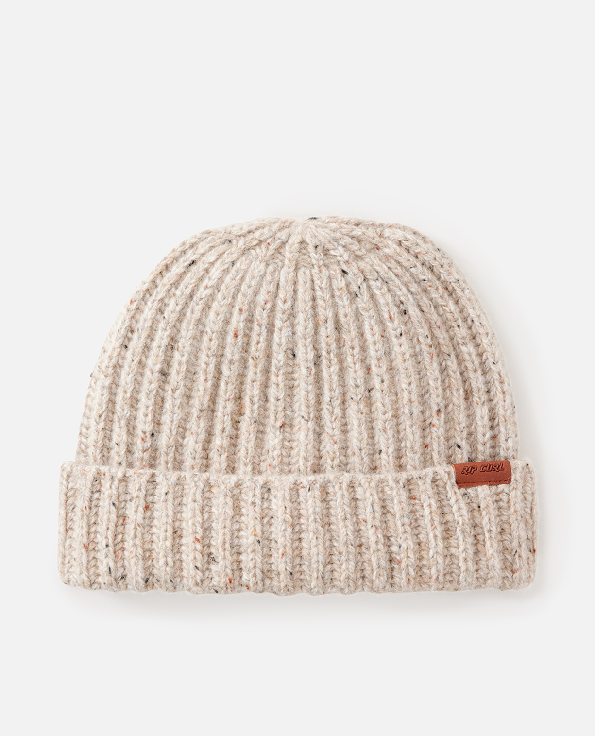Rip Curl Down South Wool Reg Beanie in BONE MARLE