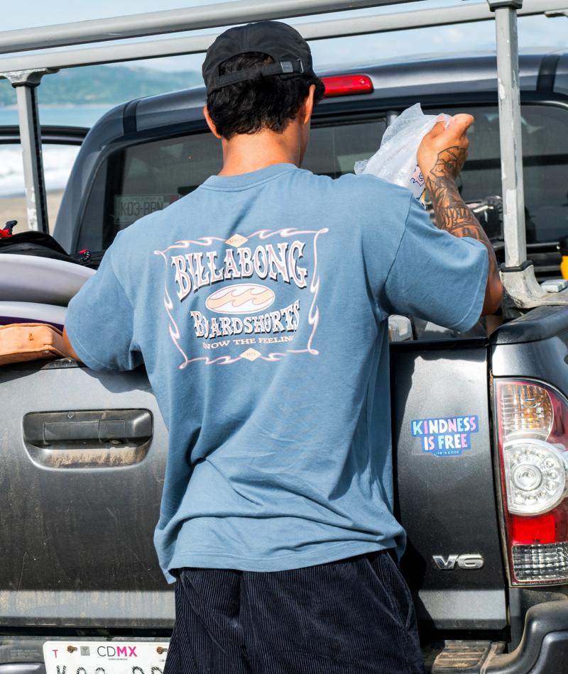 Billabong Double Spread Og Ss in SLATE BLUE