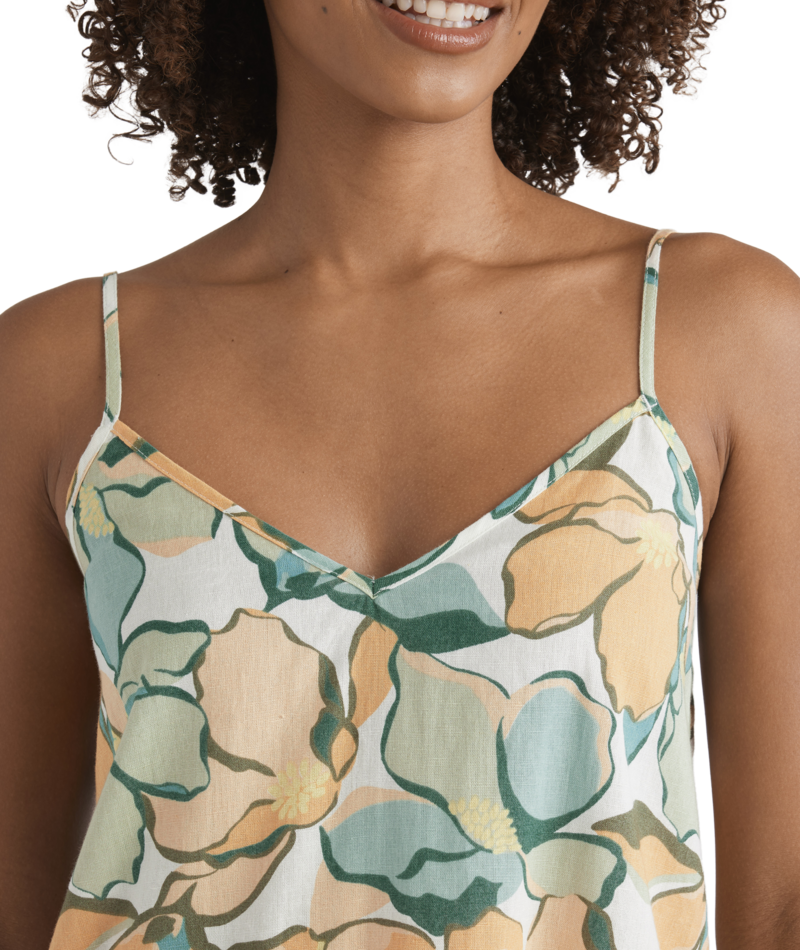 Billabong So Chill Mini Dress in WHITE PRINT