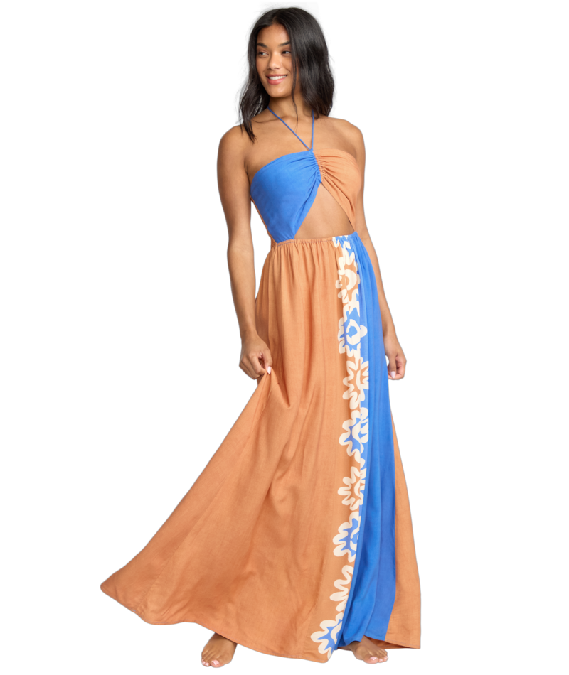 Billabong Trippin Dippin  Dress in SUNBURNT