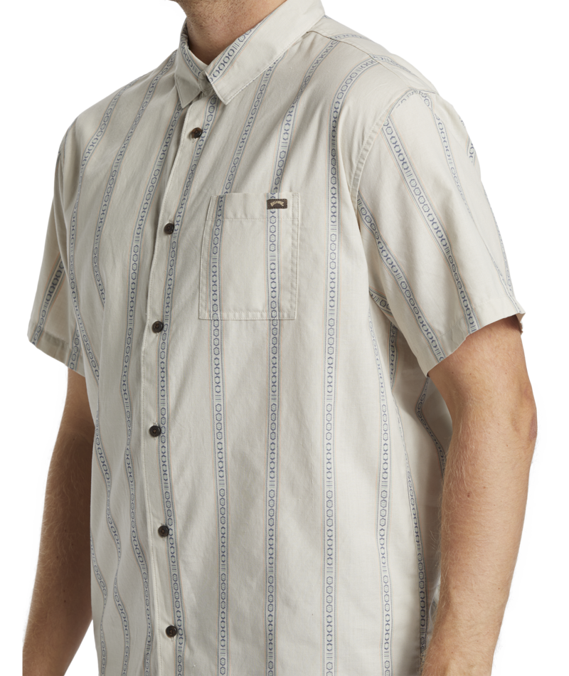 Billabong Sundays Jacquard Ss in CHINO