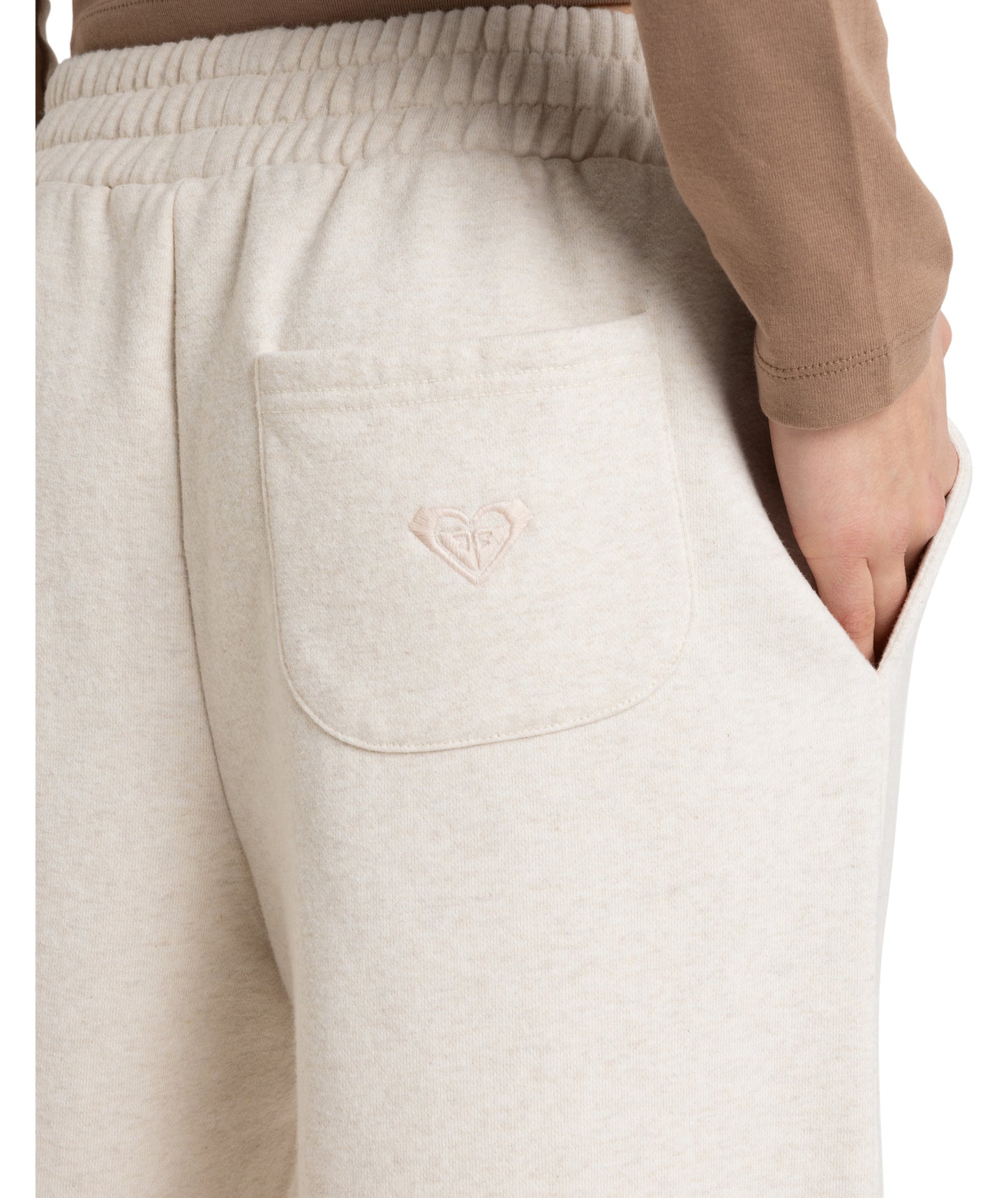 Roxy In Morning Sunrise Trackpant in OATMEAL HEATHER