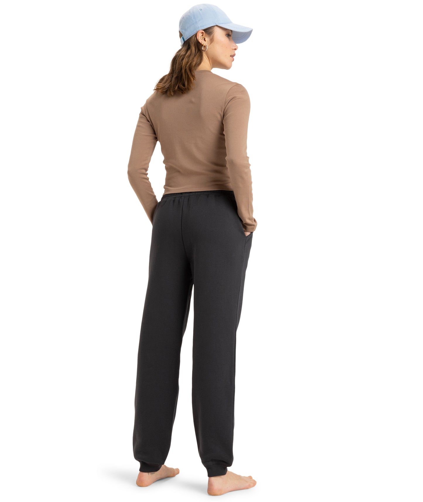 Roxy Perfect Place Pant Brushed in PHANTOM