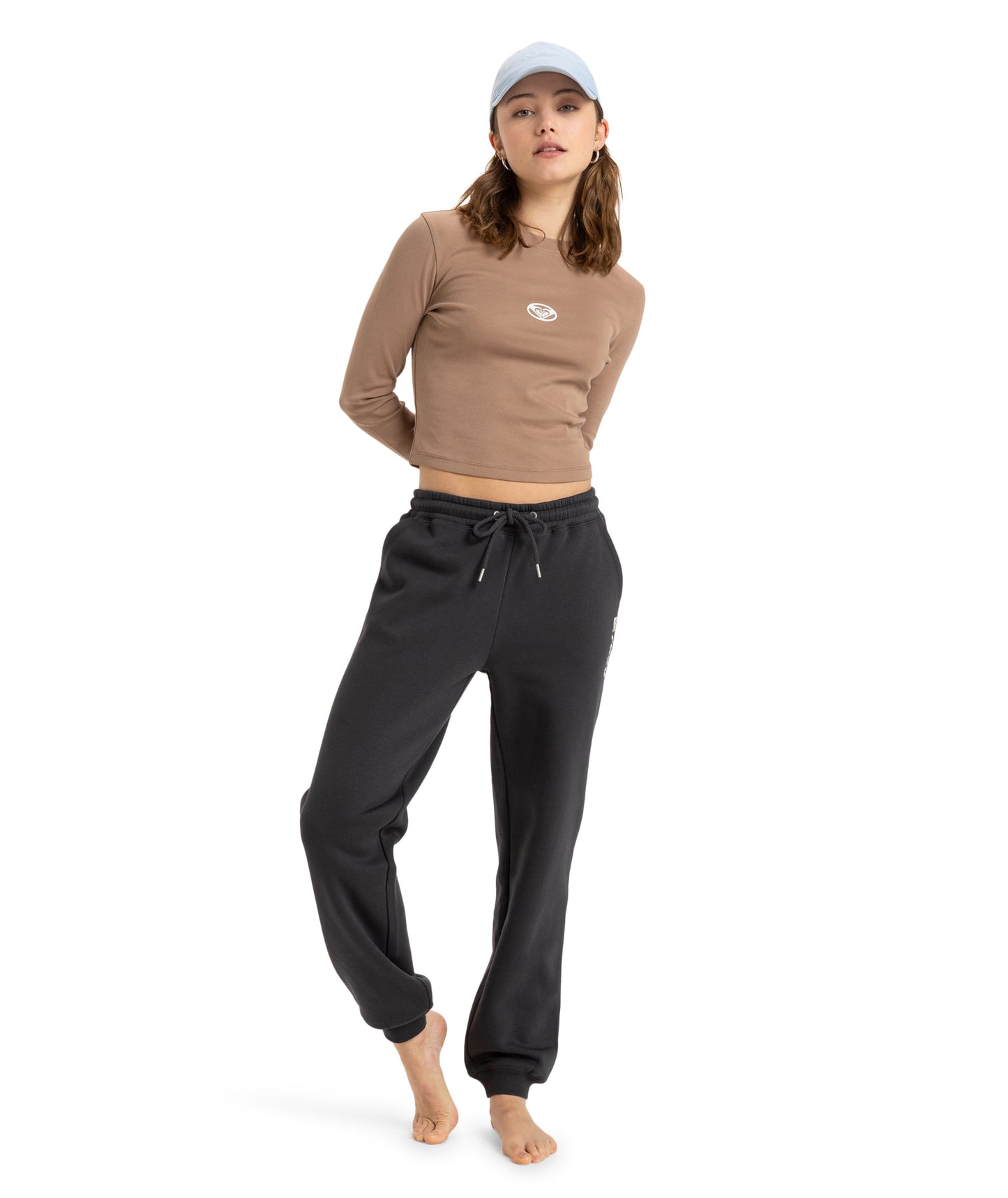 Roxy Perfect Place Pant Brushed in PHANTOM