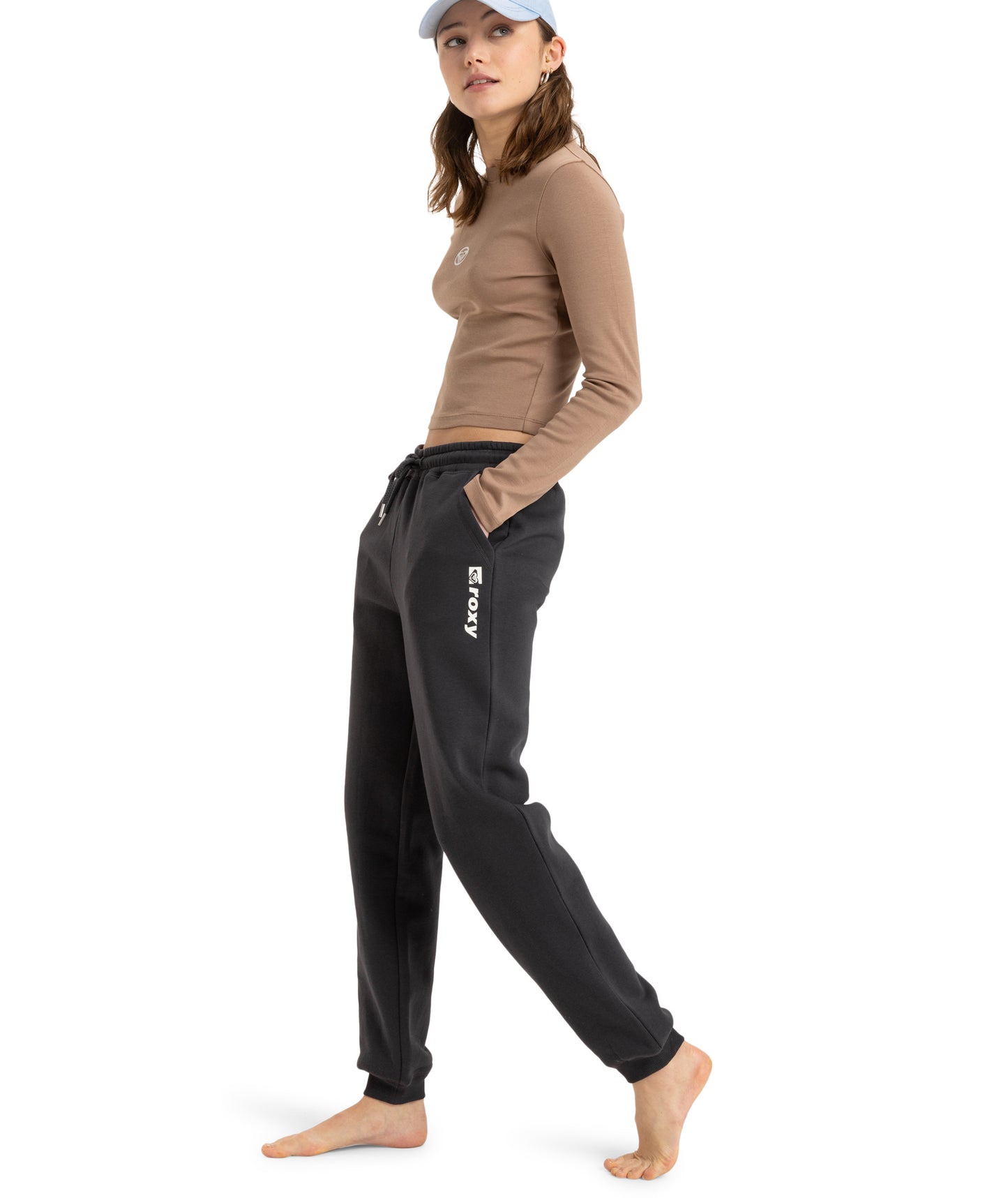 Roxy Perfect Place Pant Brushed in PHANTOM
