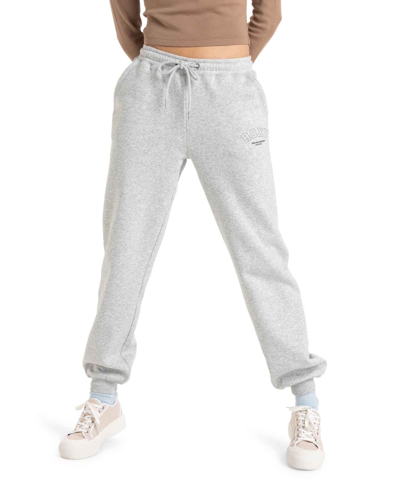 Roxy Perfect Place Pant Brushed in HERITAGE HEATHER