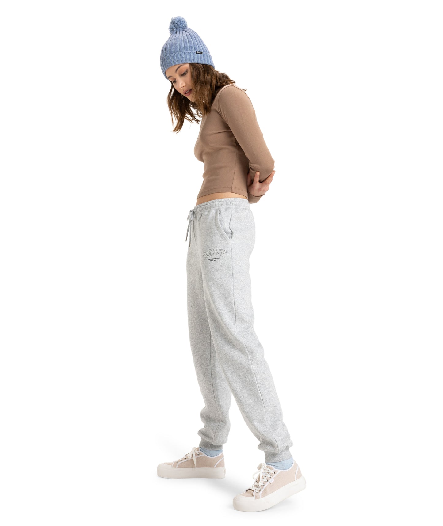 Roxy Perfect Place Pant Brushed in HERITAGE HEATHER