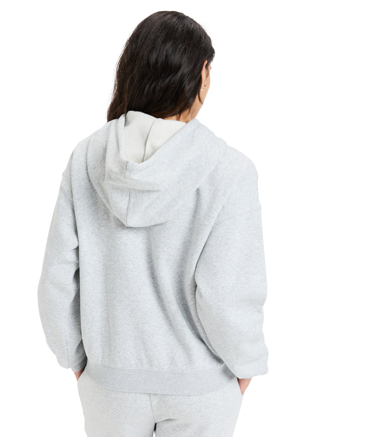 Roxy Perfect Place Zip Brushed in HERITAGE HEATHER