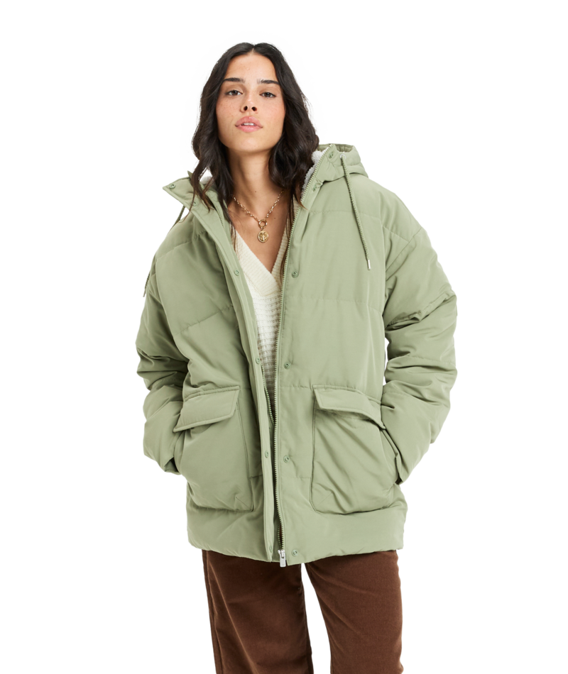 Roxy Seaside Memories in OIL GREEN