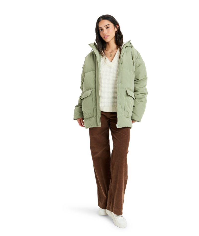 Roxy Seaside Memories in OIL GREEN