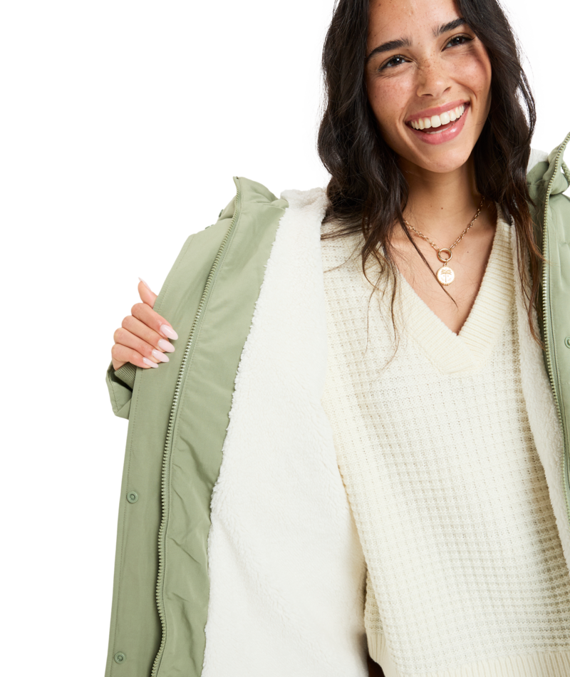 Roxy Seaside Memories in OIL GREEN