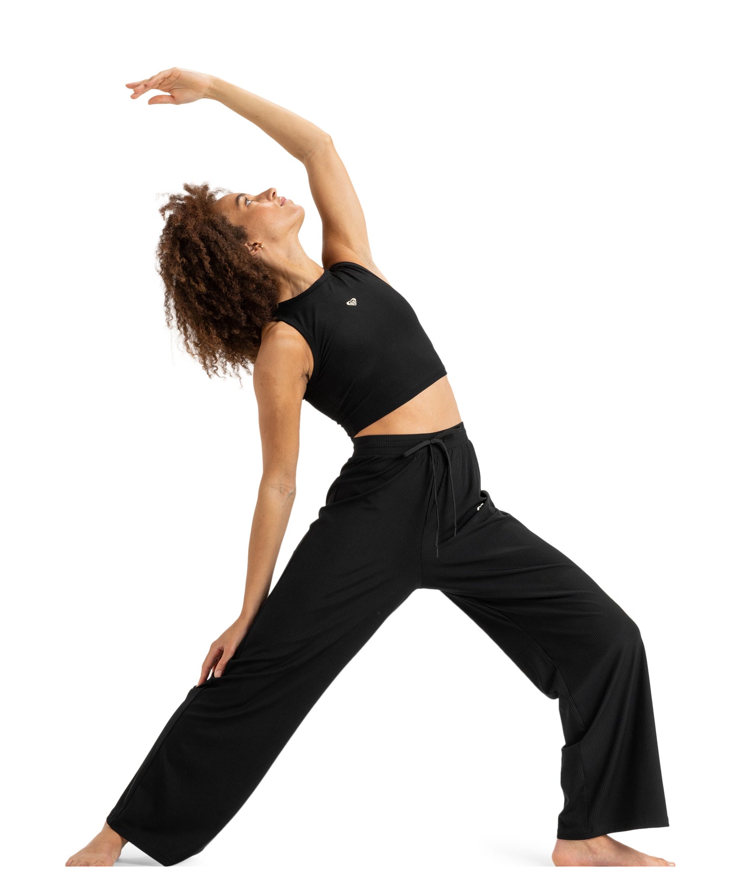 Roxy Rise & Vibe Rib Tank 2 in ANTHRACITE