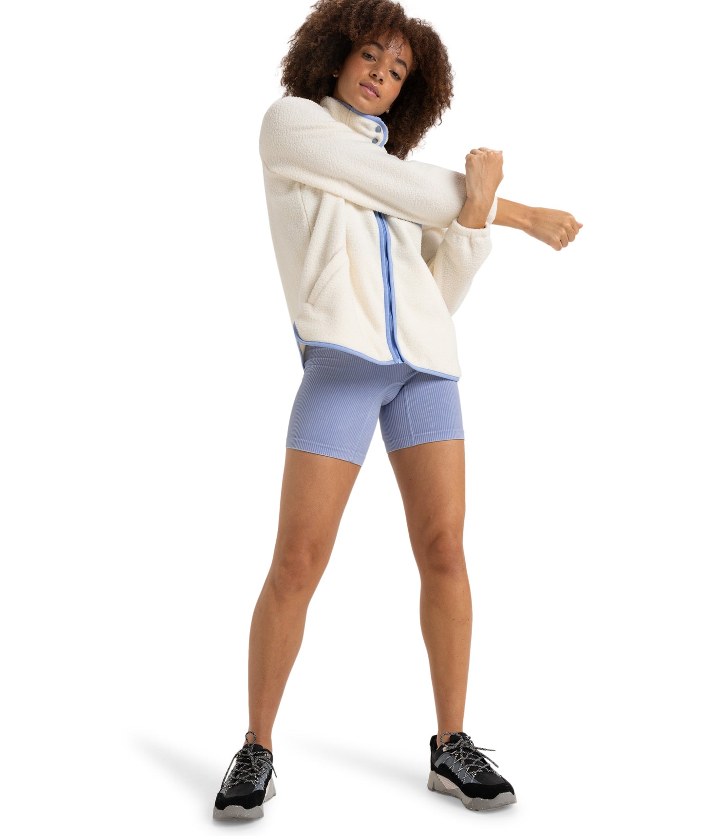 Roxy Waves Of Warmth Cosy Fleece in EGRET