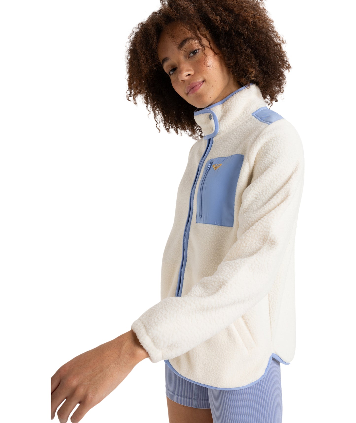 Roxy Waves Of Warmth Cosy Fleece in EGRET