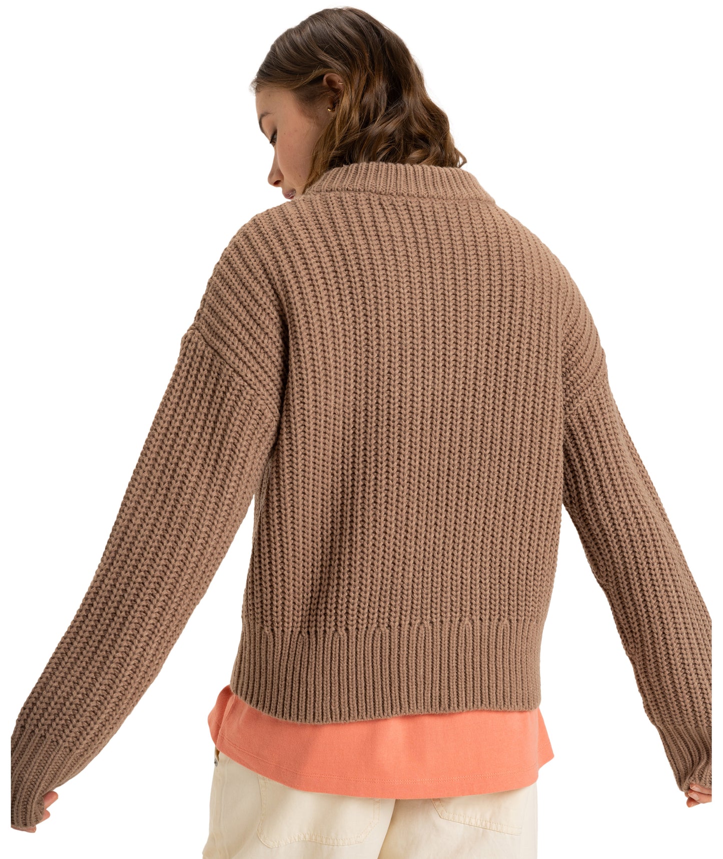 Roxy Coming Home Sweater in PORTABELLA