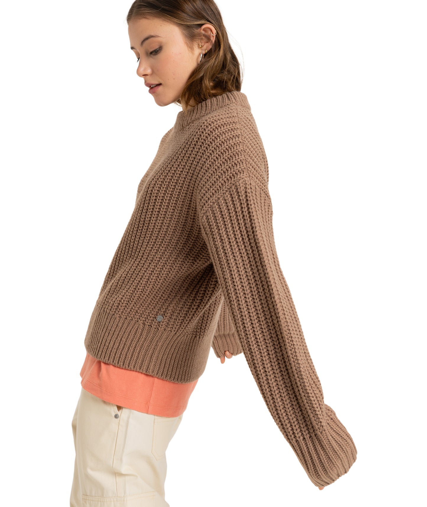 Roxy Coming Home Sweater in PORTABELLA