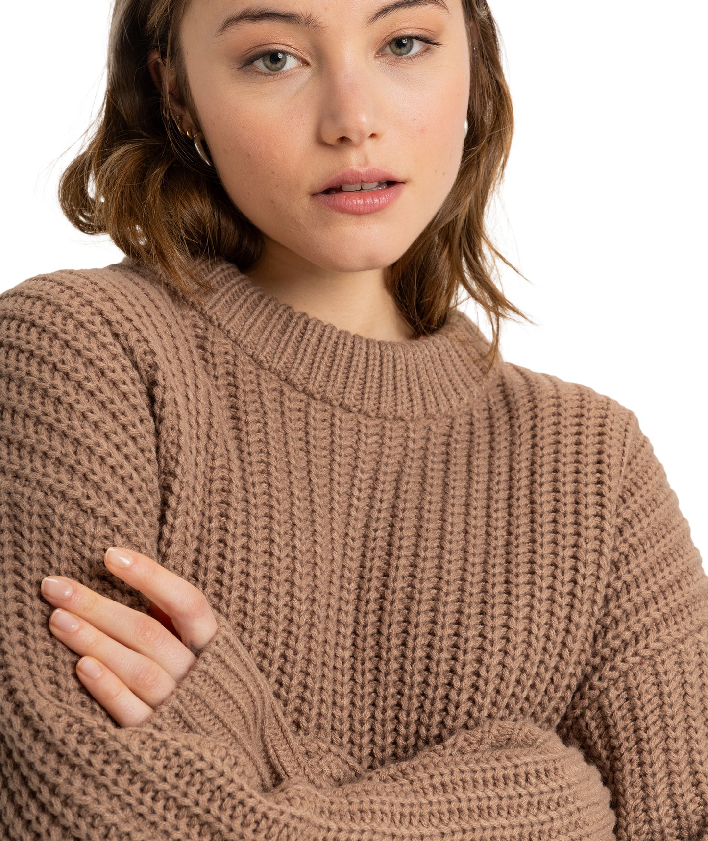 Roxy Coming Home Sweater in PORTABELLA