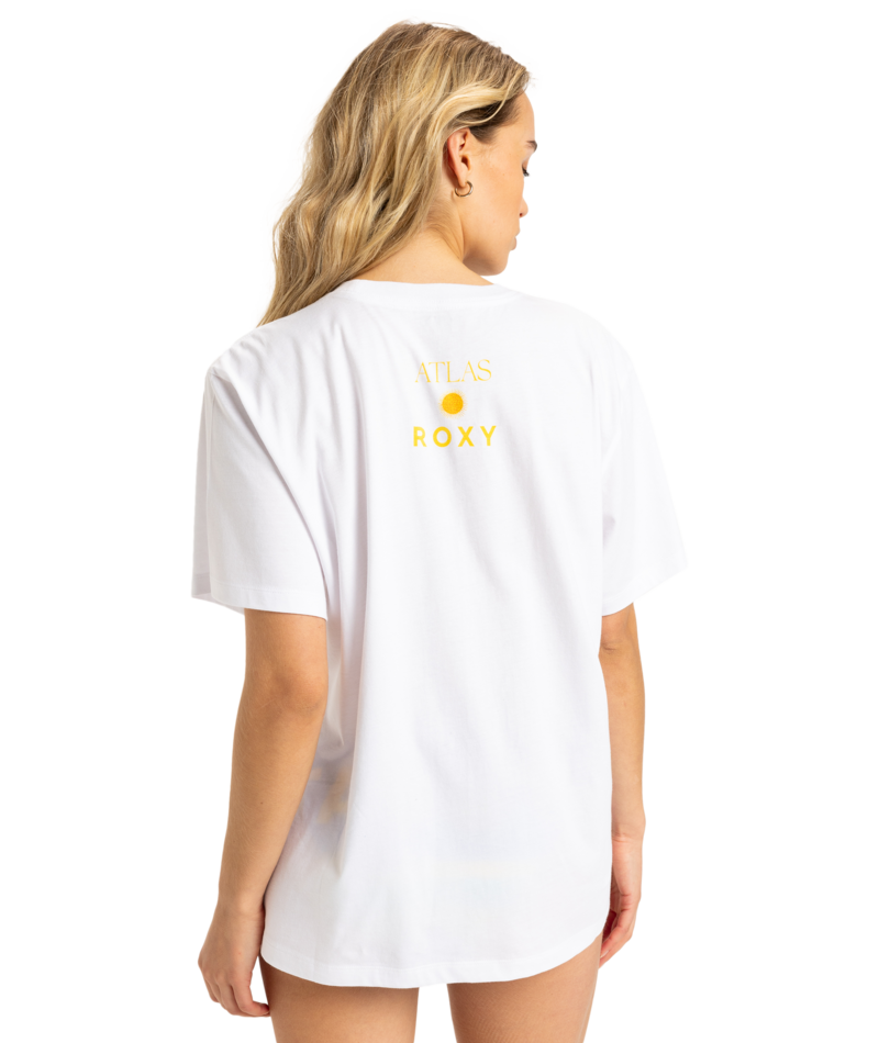 Roxy Atlas Hangloose in BRIGHT WHITE BIARRITZ
