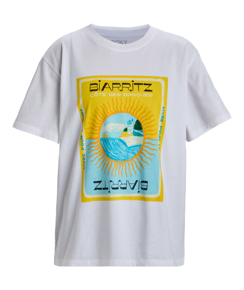 Roxy Atlas Hangloose in BRIGHT WHITE BIARRITZ