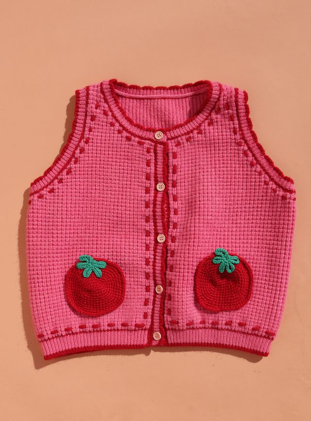 Small Swim Club Heirloom Knit Vest
