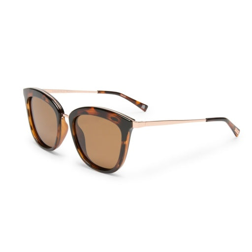 Le Specs Caliente in TORT / ROSE GOLD