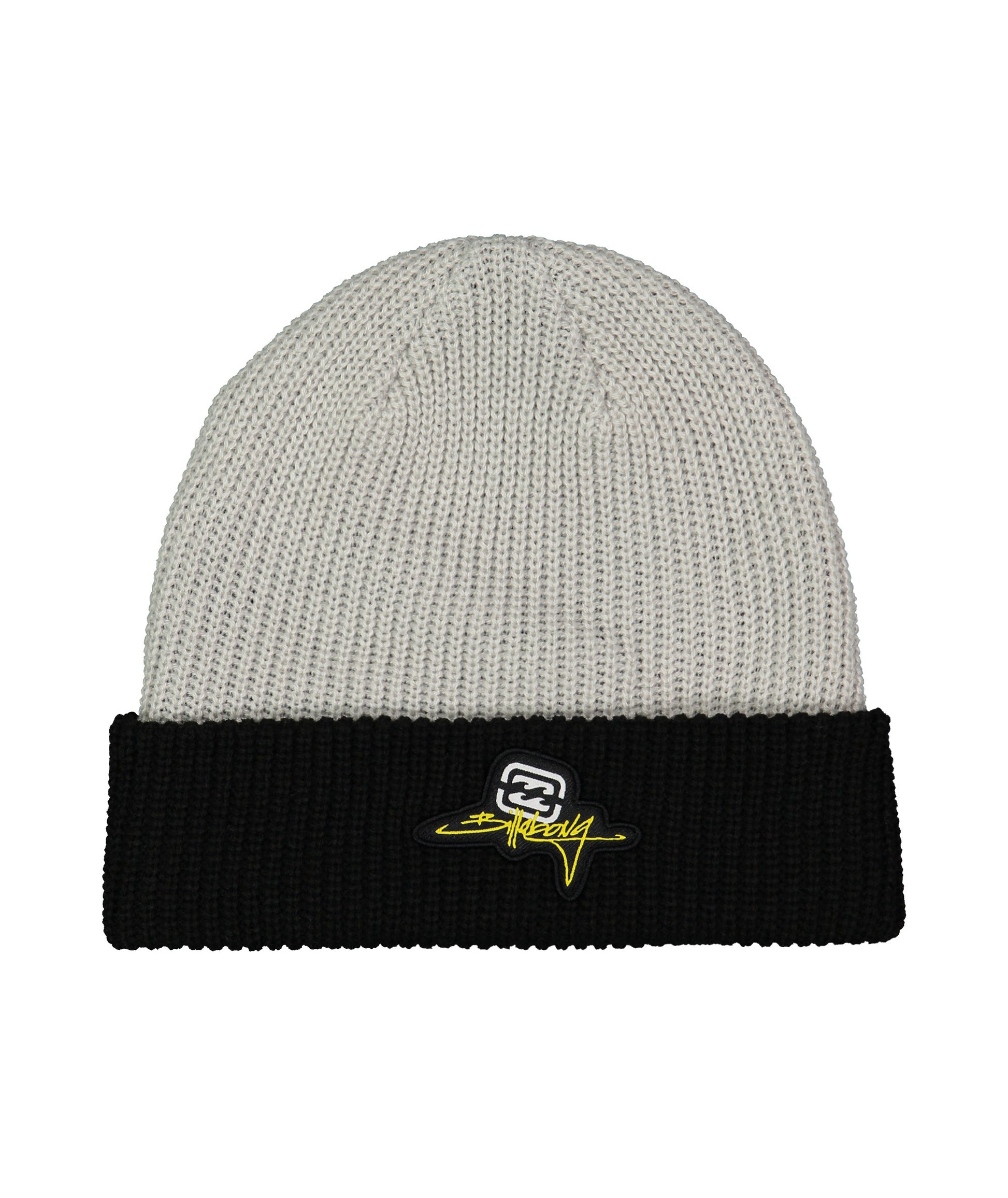 Billabong Boys Traditional Beanie in SILVER