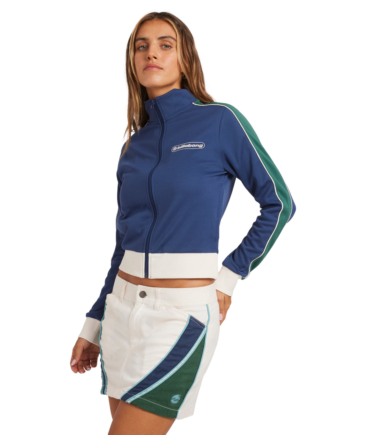 Billabong Bong Rule Full Zip Jacket in Deep Waters