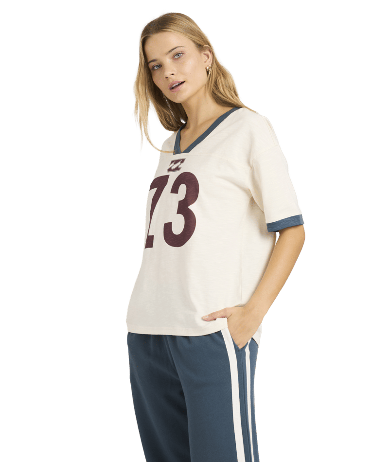 Billabong Since 73 Team Tee in SALT CRYSTAL