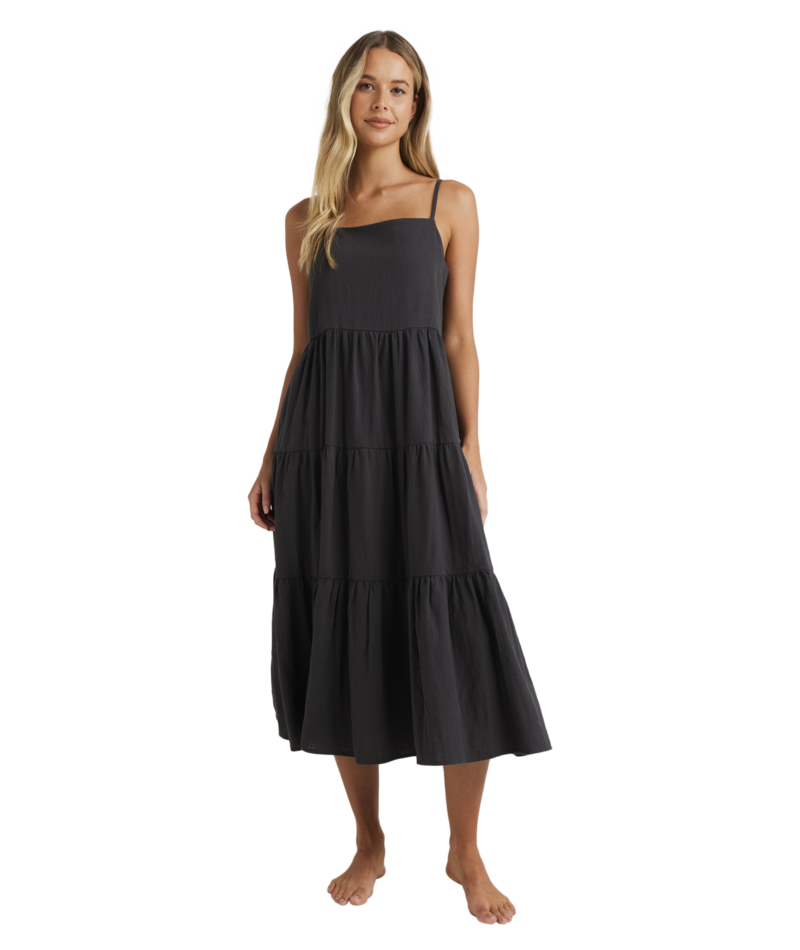 Billabong Lost Love Dress in BLACK