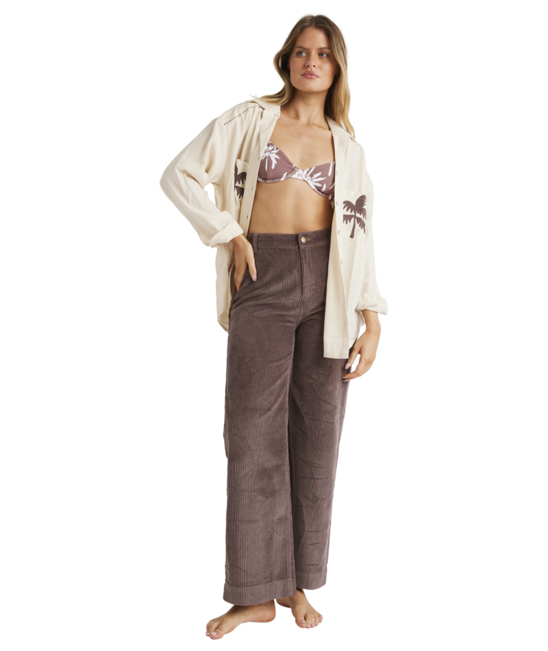 Billabong Sunset Canyon Shirt in WHITECAP