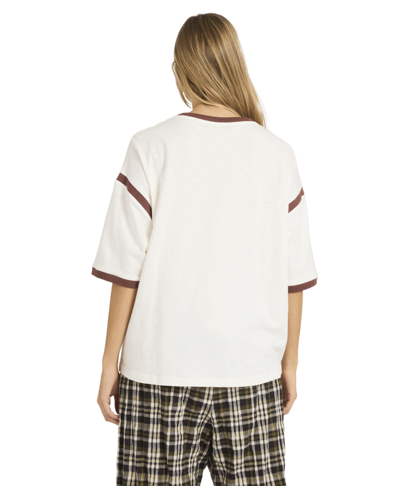 Billabong All Day Paradise Tee in SALT CRYSTAL