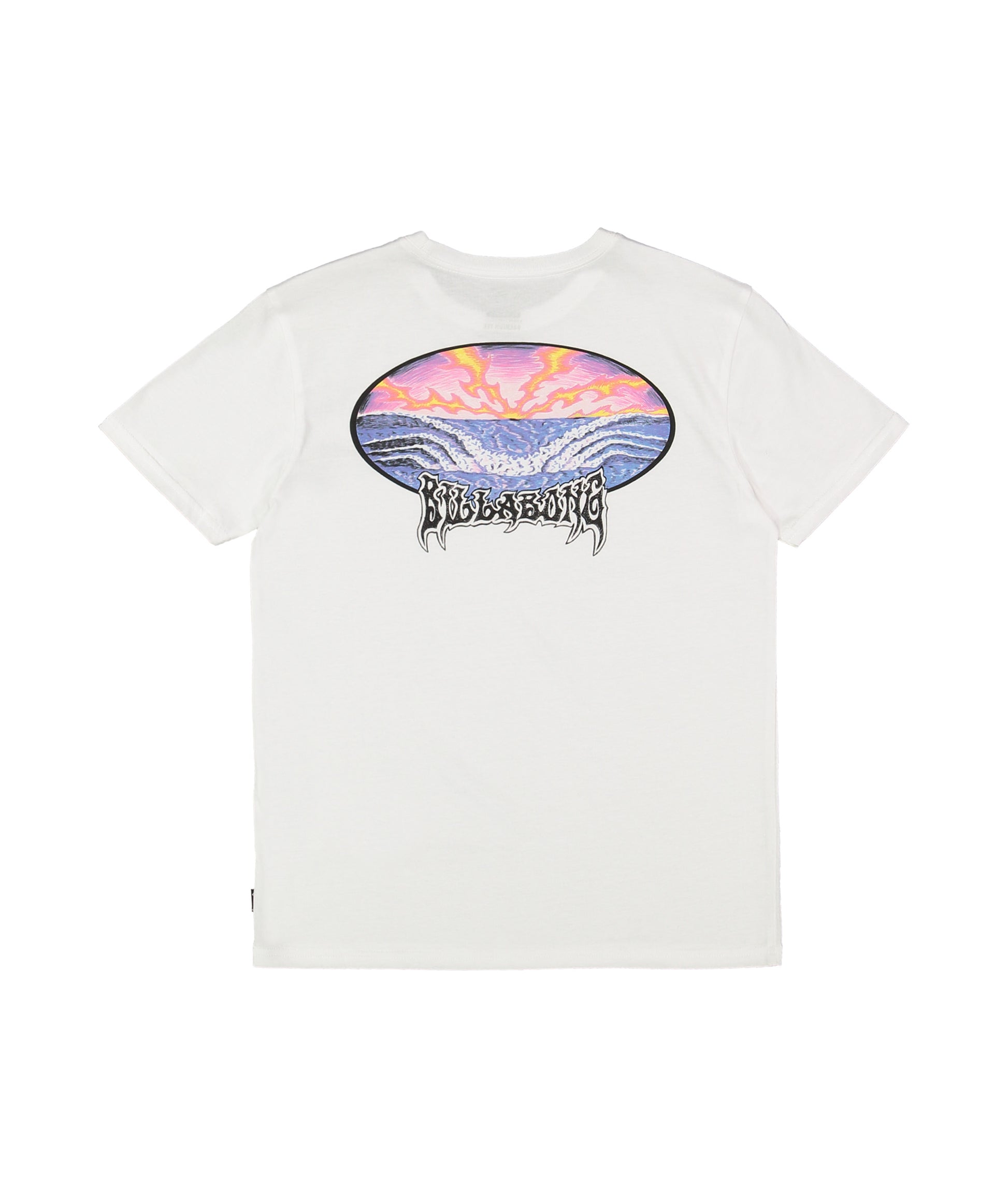 Billabong Groms Quadtripe Up Ss in WHITE