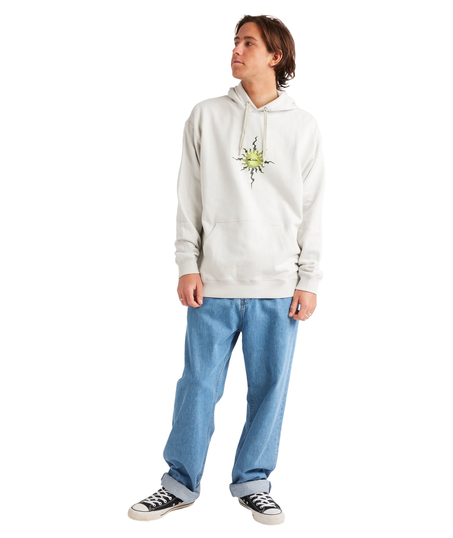 Quiksilver Solaris Hood in LUNAR ROCK