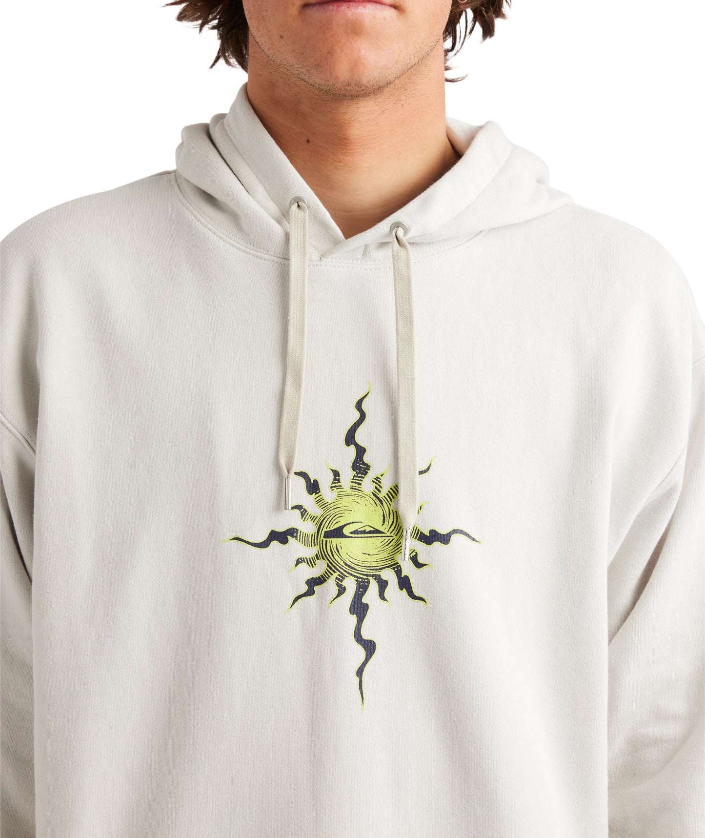 Quiksilver Solaris Hood in LUNAR ROCK
