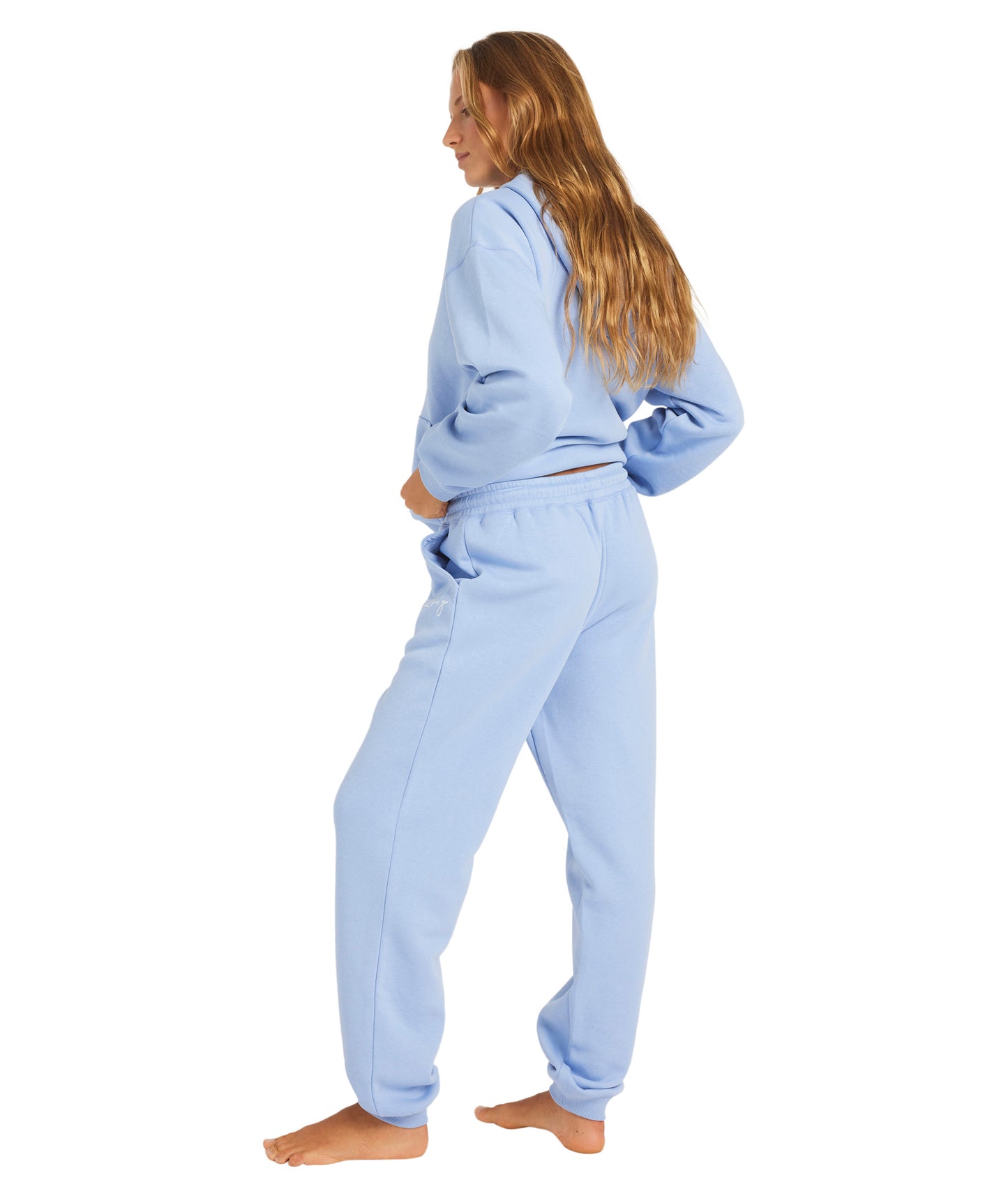 Roxy Perfect Place Pant Brushed in GRAPEMIST